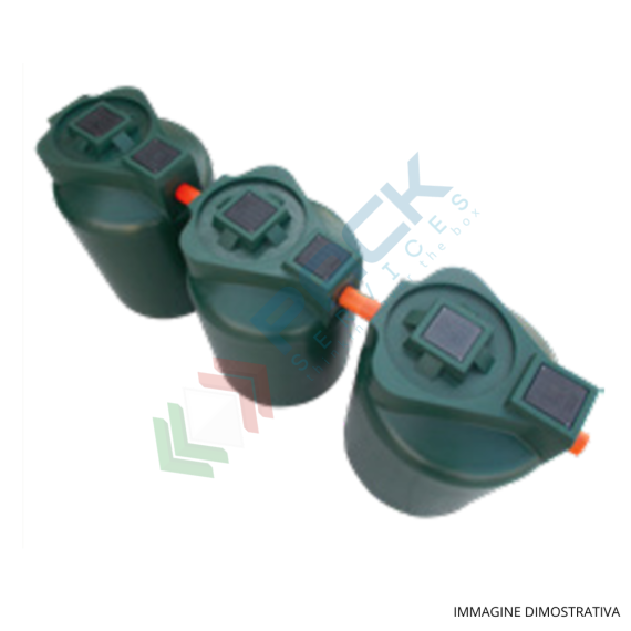 Fossa settica tricamerale, A.E. 12, Mis. Ø 3500 x 1350 H mm, capacità 1200 Lt, Utilizzo: Trattamento Primario, Tipologia: Fossa Settica, Volume (Lt): 1200, Versione: Tricamerale, 6 image vendita, produzione, prezzi e offerte