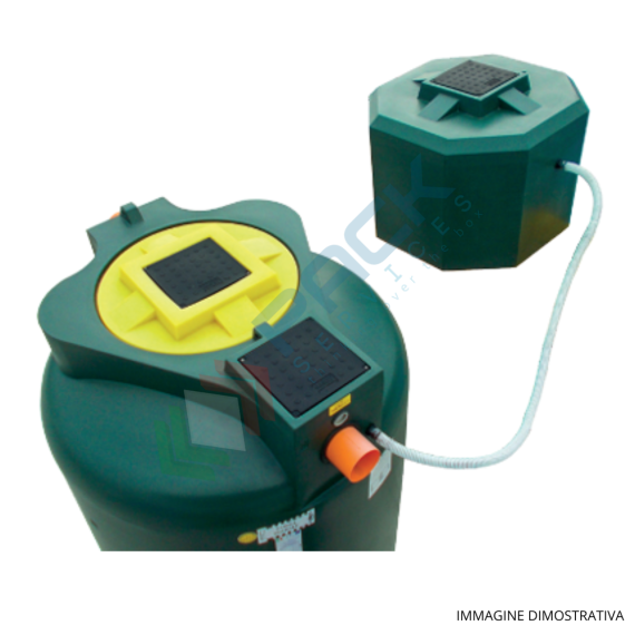 Separatore di oli statici con serbatoio di raccolta esterno, Mis. Ø 1200 x 2050 H mm, capacità 2200 Lt, Utilizzo: Trattamento Secondario, Tipologia: Separatore di Oli Statico, Volume (Lt): 2200, Versione: con Serbatoio di Raccolta Esterno, 4 image vendita, produzione, prezzi e offerte