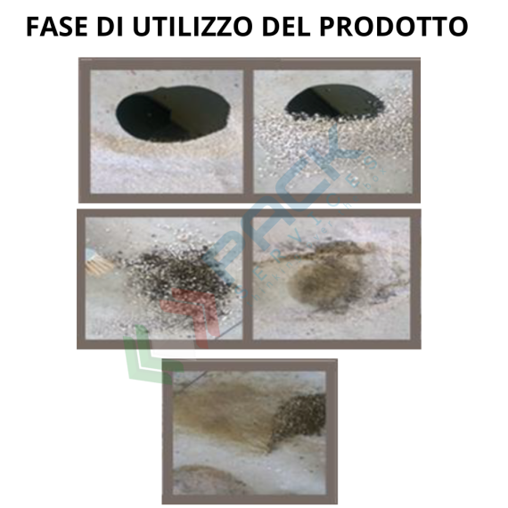 Assorbente minerale universale in microgranulo (granulometria 0,2/3 mm), sacco da 20 Kg, capacità di assorbimento 60 Lt, Tipologia: Assorbenti Universali, Granulometria: Granulare Fine, Confezionamento: Sacco 20 Kg, Capacità di Assorbimento Conf. (Lt): 60, 6 image vendita, produzione, prezzi e offerte